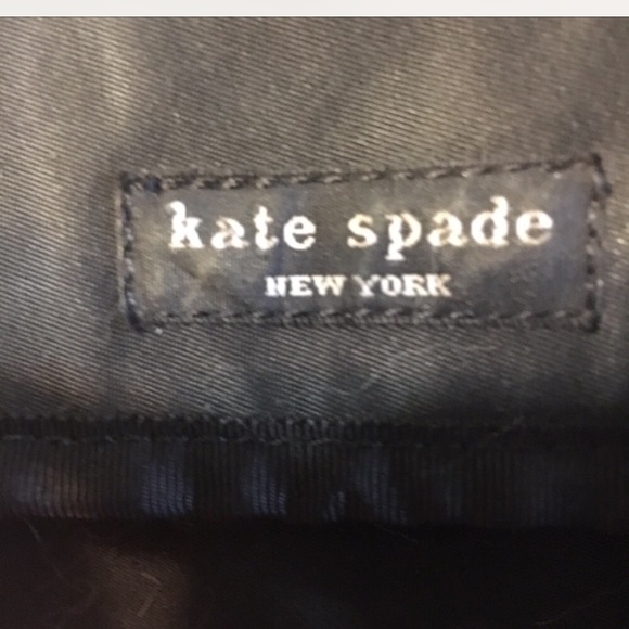 Kate Spade classic messenger diaper bag! Black - Picture 2 of 2